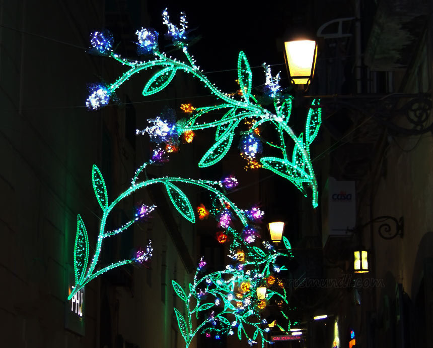 Luces Navidad Salerno 2012