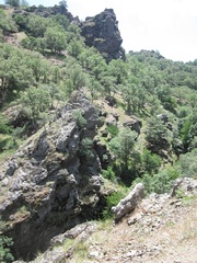 Paisaje de la ruta del Bosque Encantado, Granada