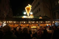Mercado navideño en la plaza Römer, Frankfurt