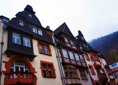 Casas en el centro histórico de Heidelberg
