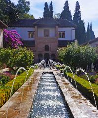 Jardines del Generalife, la Alhambra, Granada