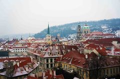 Vista del barrio de Malá Strana, Praga