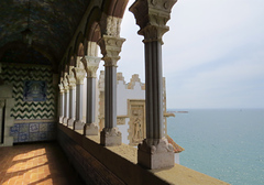 El privilegiado mirador del Palau Maricel en Sitges