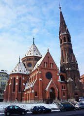 Iglesias en la zona oeste de Budapest
