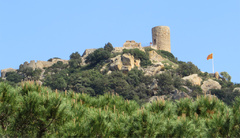 Panorámica del Castell de Cabrera de Mar