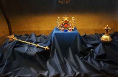 Corona Real de Bohemia en el Castillo de Praga