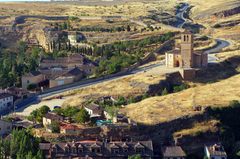 Vista desde el Alcázar de Segovia