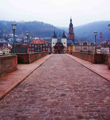Puente antiguo de Heidelberg, Alemania