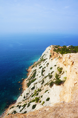 Vista desde la punta sur de Ibiza