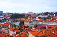 Vista del Centro histórico de Oporto