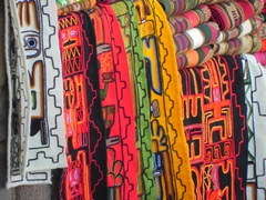 Tejidos artesanales de colores, Humahuaca