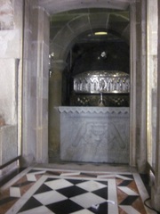 Sarcófago que contiene los restos del apóstol Santiago.
