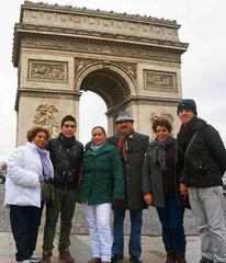 Arco del triunfo, París