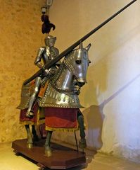 Armadura de caballero en el Alcázar de Segovia