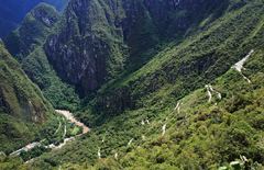 Camino de descenso a Aguascalientes