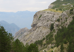 Montañas del Parque Nacional de Lovcen