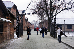 Entrada al campo Auschwitz I