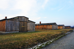 Barracones en Auschwitz II - Birkenau