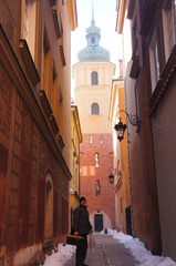 Calles del casco antiguo de Varsovia