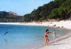Playa de Rodas, Islas Cíes, Galicia
