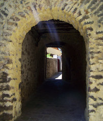 Callejuelas de arcos y bóvedas