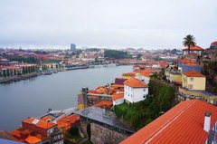 Vista de Oporto desde el Ponte Luis