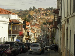 La ciudad de Sucre, Bolivia