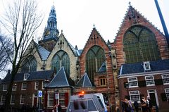 Iglesia gótica en Ámsterdam