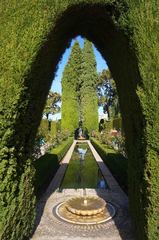 Jardines del Generalife, la Alhambra, Granada
