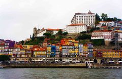Vista del centro histórico de Oporto