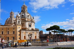 Vista desde la Plaza Venezia, Roma