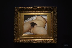 El origen del mundo de Courbet, Museo de Orsay, París