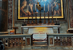 Tumba de Juan Pablo II, basílica de San Pedro