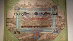 Cartel de la Exposición Internacional de Lyon