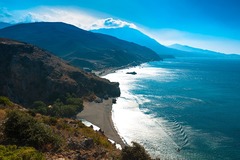 Playa en Creta