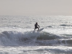 Surfista en playas de Perth