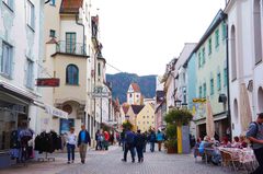 Calles de Füssen, Alemania