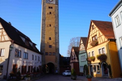 Torre de vigilancia en Rothenburg
