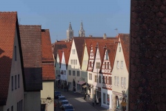 Centro histórico de Rothenburg desde su muralla