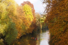 El río Neckar en Tübingen