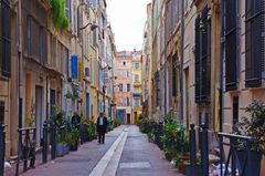 Calles del centro de Marsella
