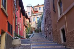 Escaleras al Castillo de San Pedro, Verona