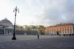 Plaza Plebiscito en Nápoles