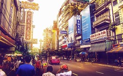 Bangkok calle comercial