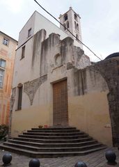 Iglesia en la zona medieval de Génova