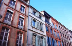 Calles del centro histórico de Toulouse