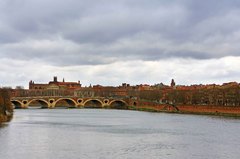 Río Garona en Toulouse