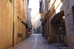 Calles de la Ciudadela de Carcassonne, Francia
