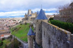 Murallas de la Ciudadela de Carcassonne, Francia