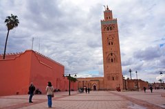 Mezquita Kutubía en Marrakech